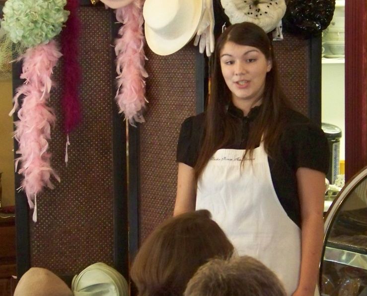 Here is Brittany Gordon giving her Spokesmodel Speech at her National American Miss Sponsor Tea, October 2008