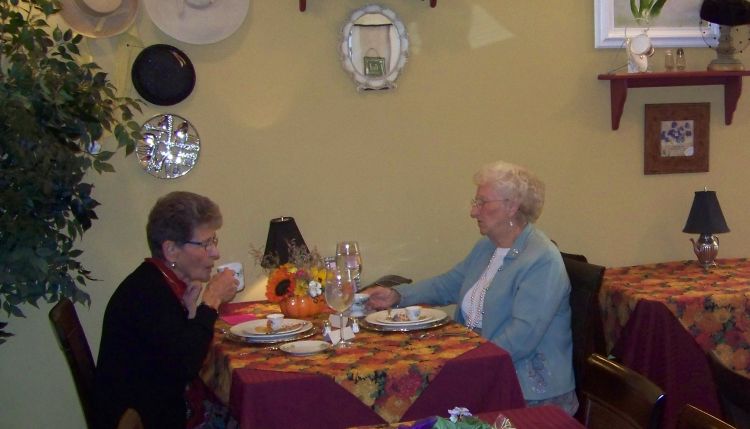 Some scenes from Brittany Gordon's National American Miss Sponsor Tea, October 2008